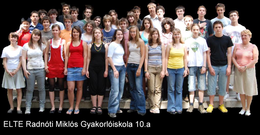 ELTE Radnti Mikls Gyakorliskola 10.a honlapja